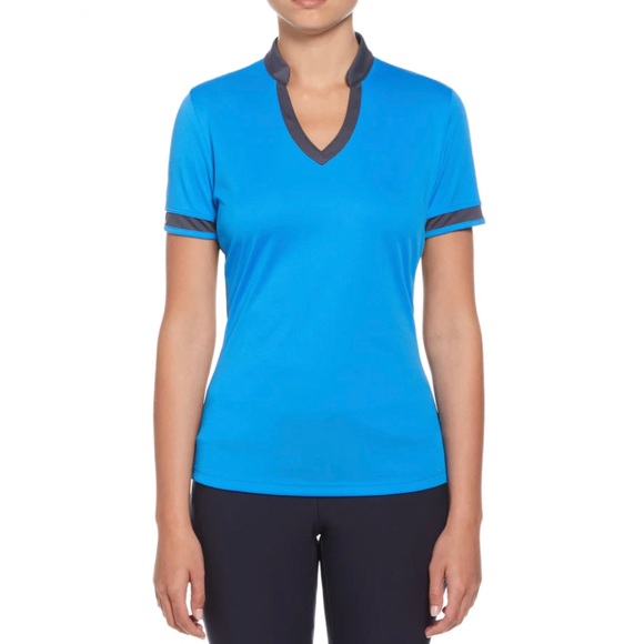 Callaway Tops - NWT - Callaway - Women’s - Color Block - Mandarin Collar - Golf Polo - Large